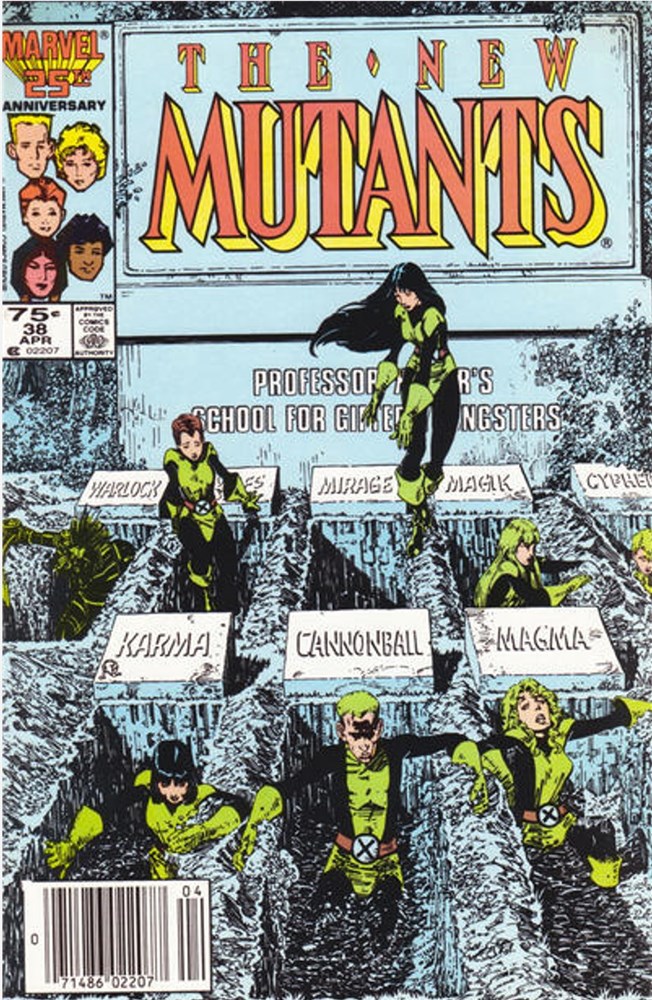 THE NEW MUTANTS #38B