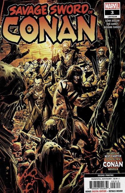 SAVAGE SWORD OF CONAN #3-2nd