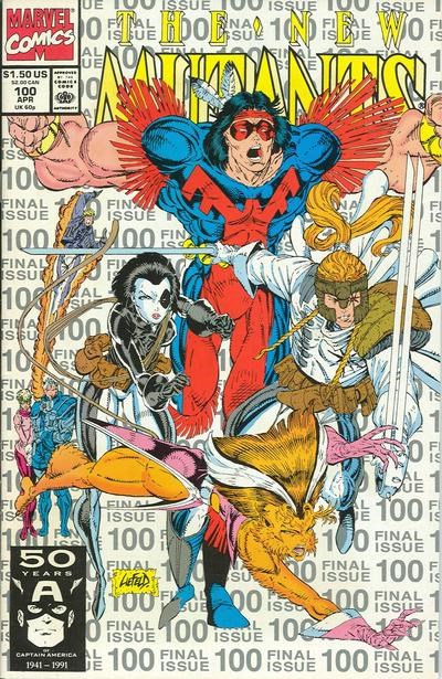 THE NEW MUTANTS #100-3rd