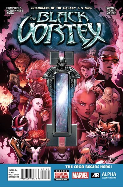 GUARDIANS OF THE GALAXY & X-MEN: BLACK VORTEX ALPHA #1-2nd