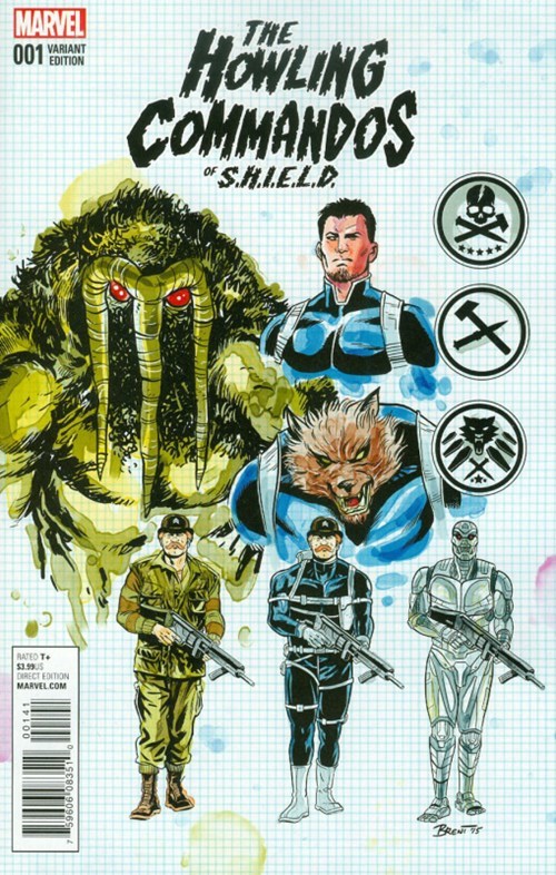 HOWLING COMMANDOS OF S.H.I.E.L.D. #1-RI-B