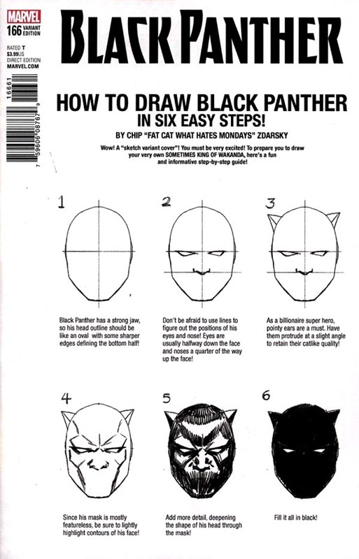 BLACK PANTHER #166D
