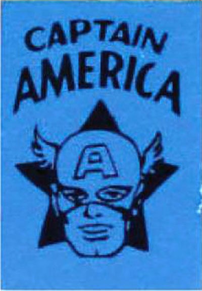 MARVEL MINI-BOOKS: CAPTAIN AMERICA #BLUE