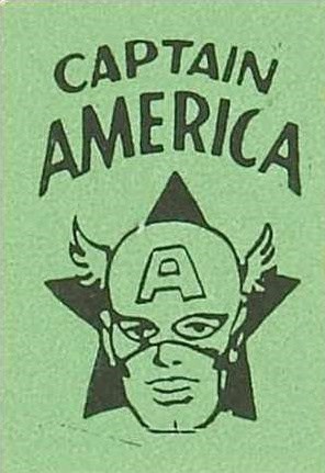 MARVEL MINI-BOOKS: CAPTAIN AMERICA #GREEN