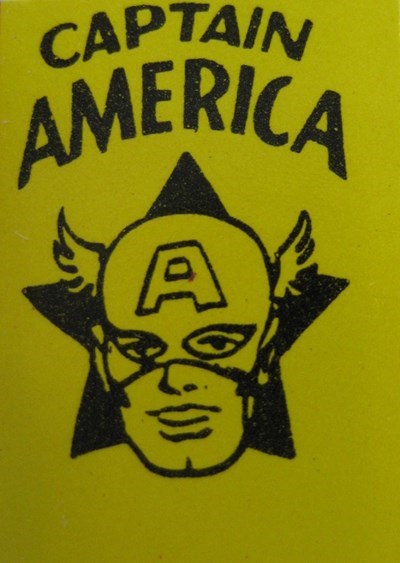 MARVEL MINI-BOOKS: CAPTAIN AMERICA #LIME GREEN