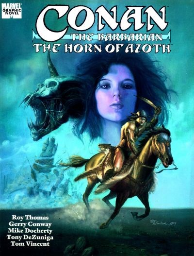 MARVEL GRAPHIC NOVEL: CONAN THE BARBARIAN - THE HORN OF AZOTH #nn