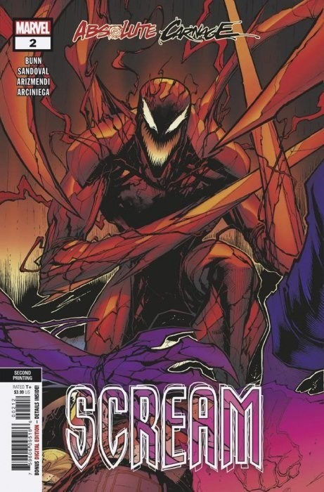 ABSOLUTE CARNAGE: SCREAM #2-2nd