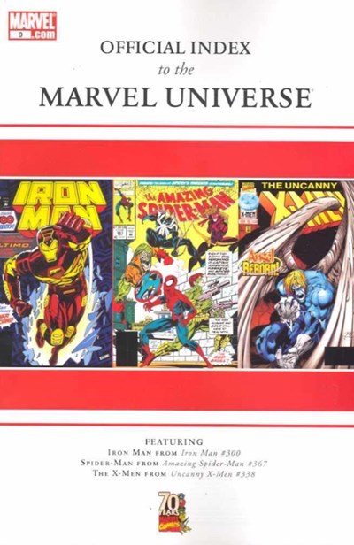 OFFICIAL INDEX TO THE MARVEL UNIVERSE #9