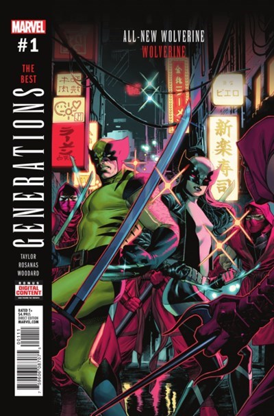 GENERATIONS: WOLVERINE & ALL-NEW WOLVERINE #1