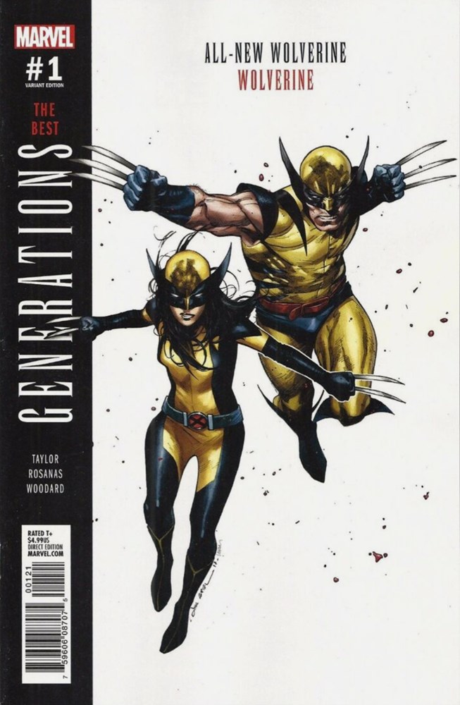 GENERATIONS: WOLVERINE & ALL-NEW WOLVERINE #1B