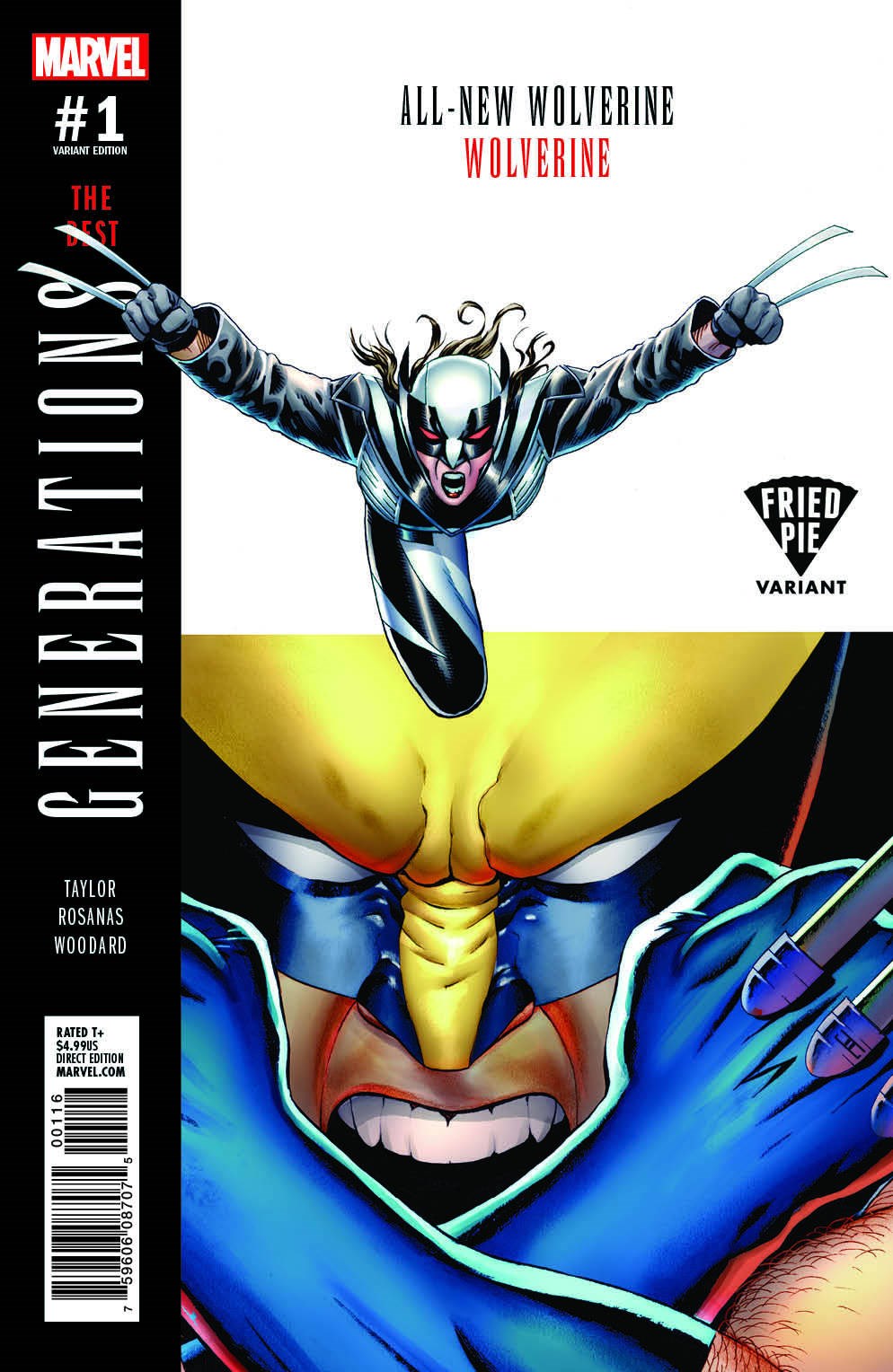 GENERATIONS: WOLVERINE & ALL-NEW WOLVERINE #1-FRIED