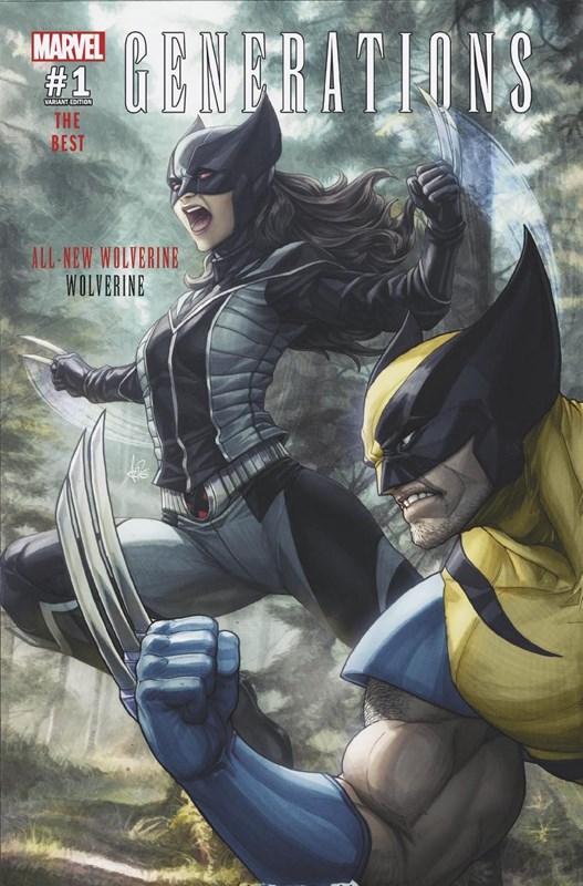 GENERATIONS: WOLVERINE & ALL-NEW WOLVERINE #1-MEGA