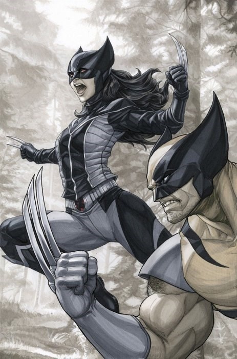 GENERATIONS: WOLVERINE & ALL-NEW WOLVERINE #1-MEGA-B
