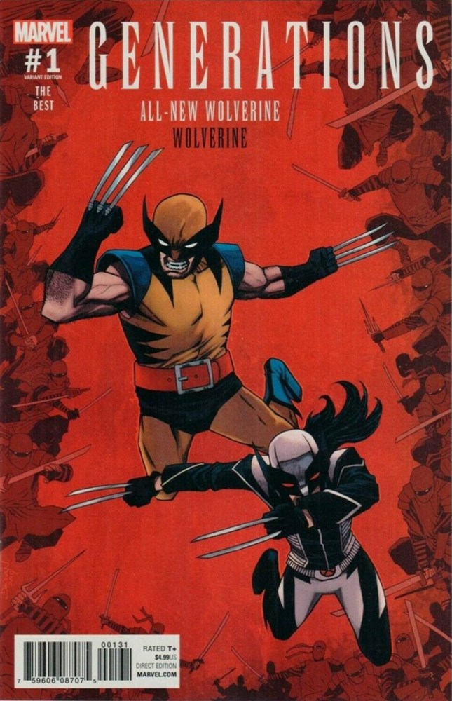 GENERATIONS: WOLVERINE & ALL-NEW WOLVERINE #1-RI