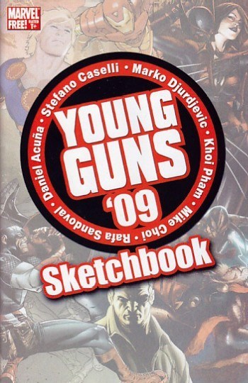 YOUNG GUNS: 2009 SKETCHBOOK #1