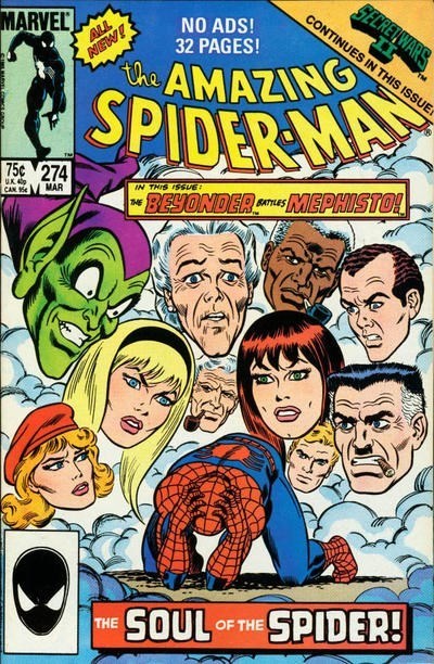 THE AMAZING SPIDER-MAN #274