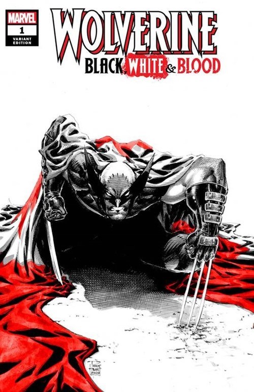 WOLVERINE: BLACK, WHITE & BLOOD #1-CAVE