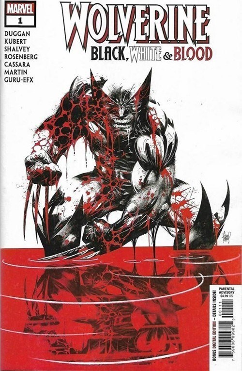 WOLVERINE: BLACK, WHITE & BLOOD #1-ERROR