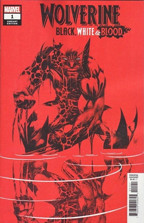 WOLVERINE: BLACK, WHITE & BLOOD #1-RI-B