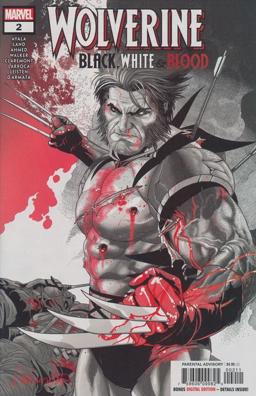 WOLVERINE: BLACK, WHITE & BLOOD #2-RI