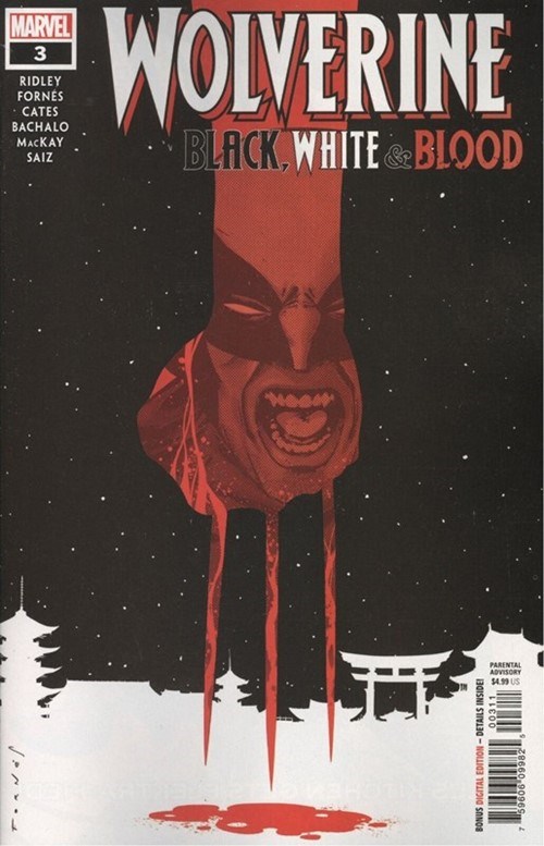 WOLVERINE: BLACK, WHITE & BLOOD #3