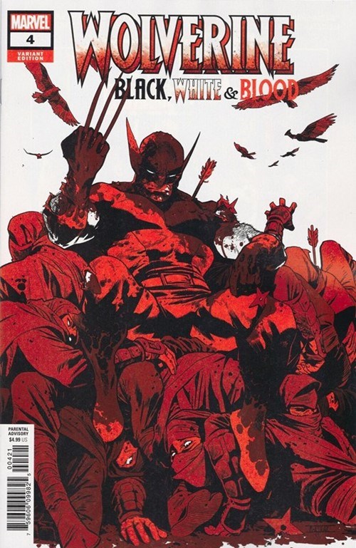 WOLVERINE: BLACK, WHITE & BLOOD #4-RI