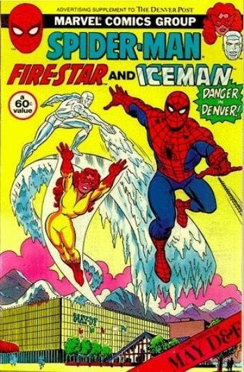 SPIDER-MAN FIRE-STAR AND ICEMAN DANGER IN DENVER #1