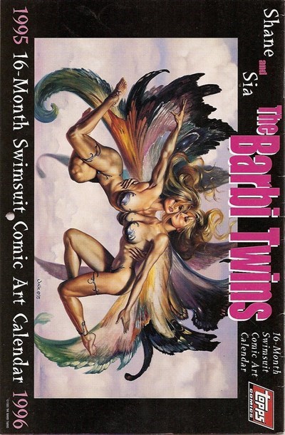 BARBI TWINS: 16-MONTH SWIMSUIT CALENDAR #1995