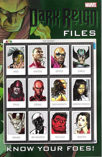 DARK REIGN: FILES #1