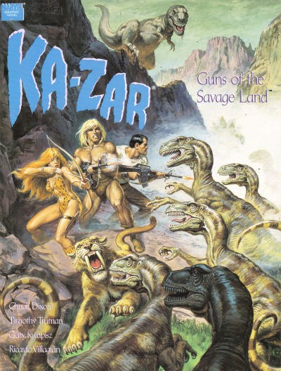 MARVEL GRAPHIC NOVEL: KA-ZAR - GUNS OF THE SAVAGE LAND #nn
