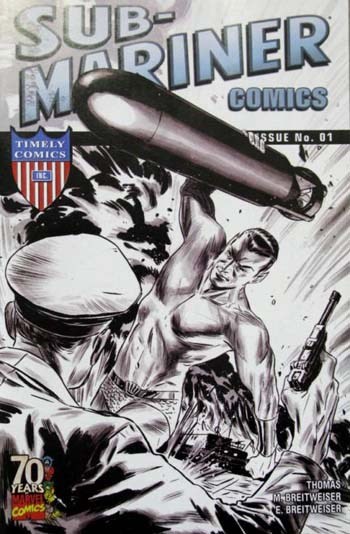 SUB-MARINER COMICS 70TH ANNIVERSARY SPECIAL #1-RI-B