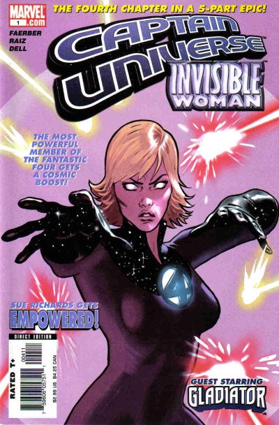 CAPTAIN UNIVERSE / INVISIBLE WOMAN #1