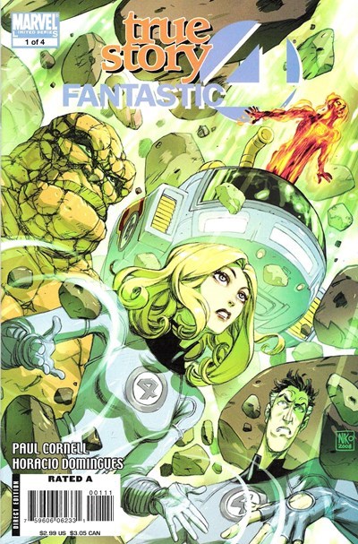 FANTASTIC FOUR: TRUE STORY #1