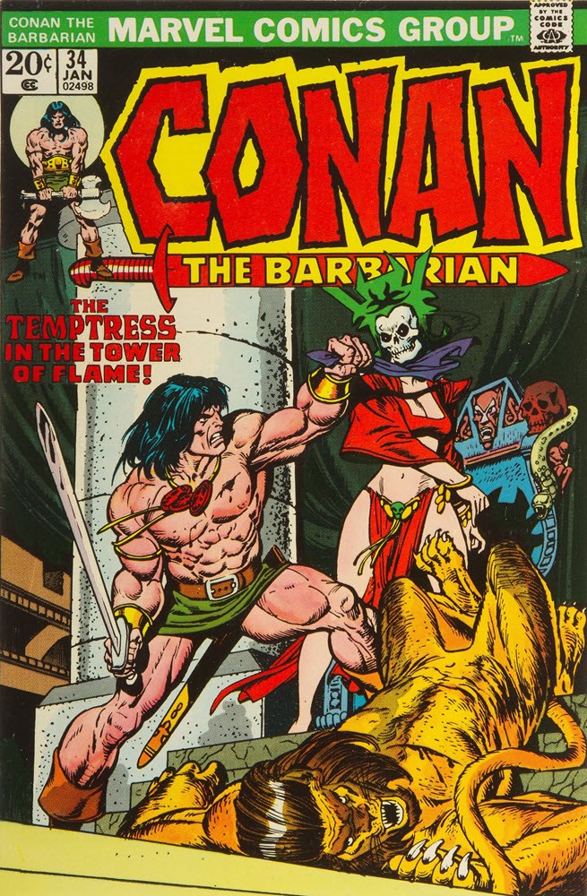CONAN THE BARBARIAN #34