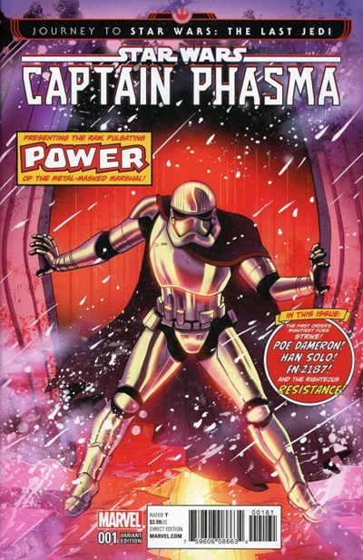 JOURNEY TO STAR WARS: THE LAST JEDI - CAPTAIN PHASMA #1G