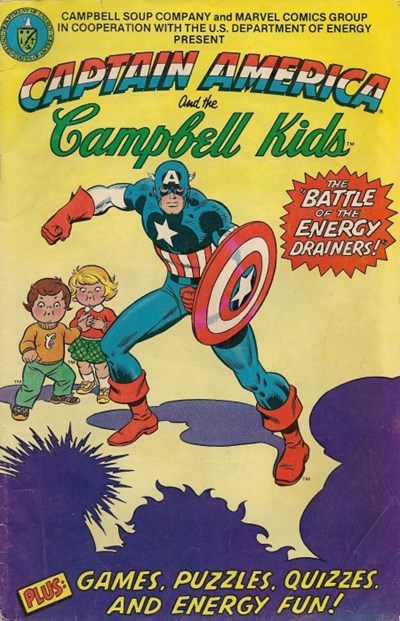 CAPTAIN AMERICA AND THE CAMPBELL KIDS #nn
