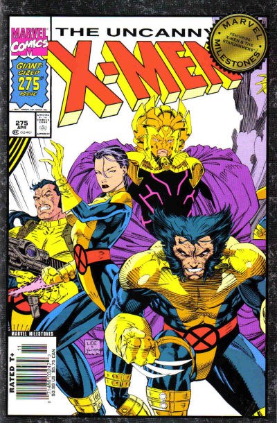 MARVEL MILESTONES: JIM LEE AND CHRIS CLAREMONT X-MEN & THE STARJAMMERS #275 (17)B
