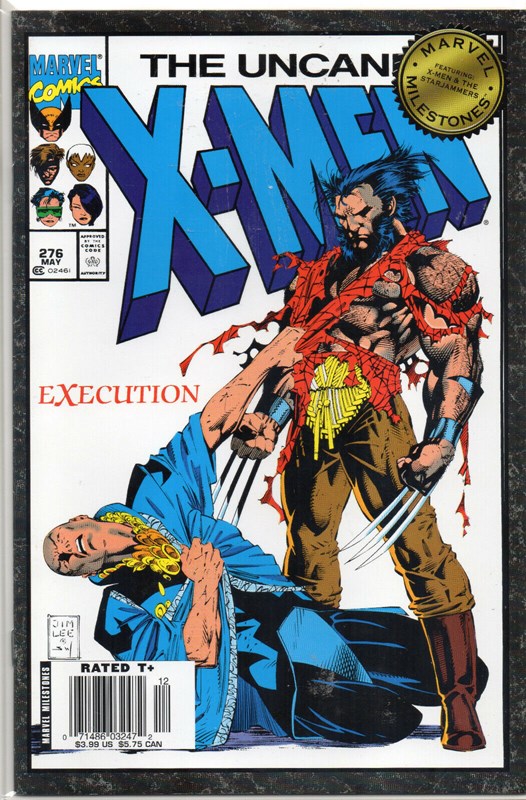 MARVEL MILESTONES: JIM LEE AND CHRIS CLAREMONT X-MEN & THE STARJAMMERS #276 (18)B