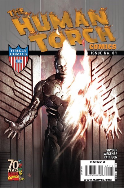 HUMAN TORCH COMICS 70TH ANNIVERSARY SPECIAL #1