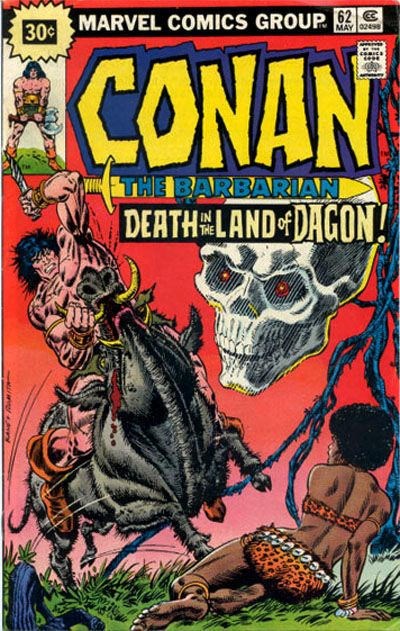 CONAN THE BARBARIAN #62B