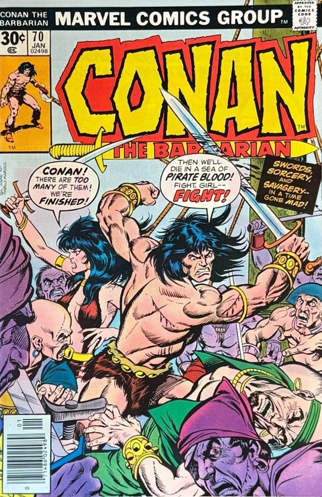 CONAN THE BARBARIAN #70