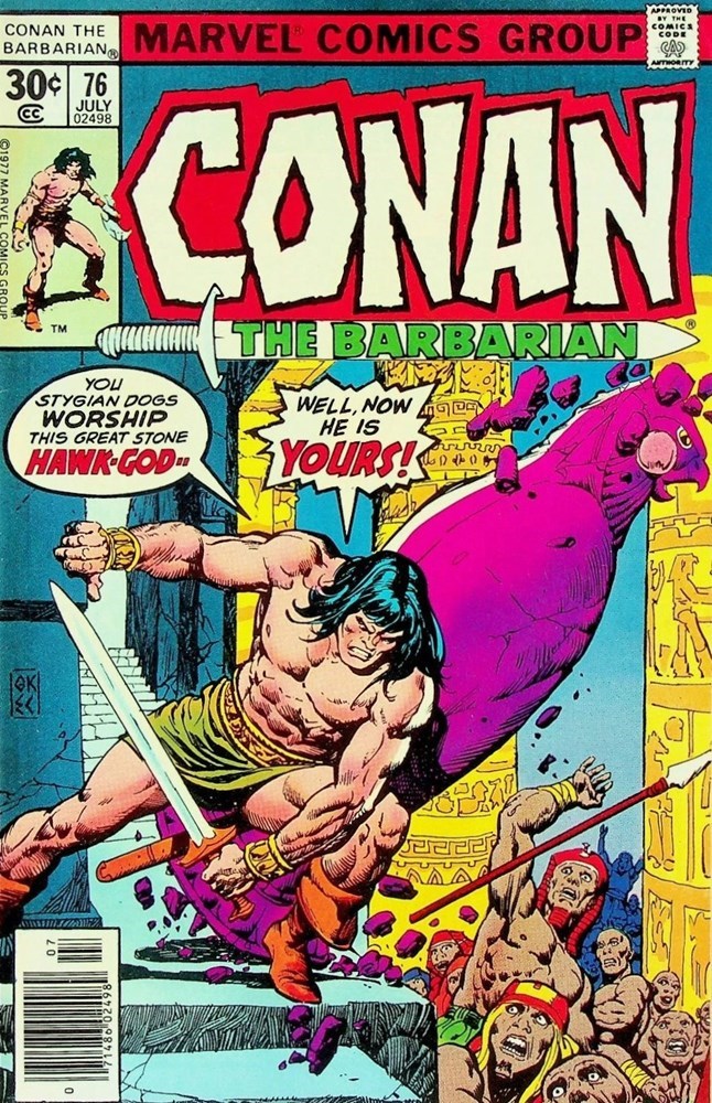 CONAN THE BARBARIAN #76-MJ