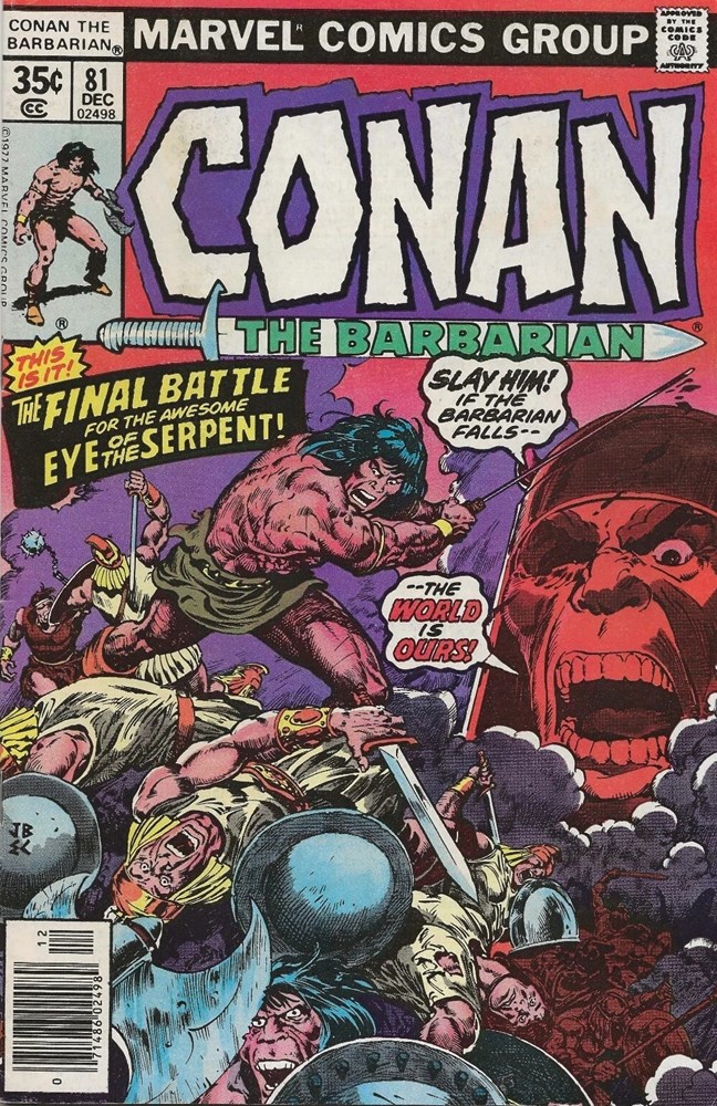 CONAN THE BARBARIAN #81