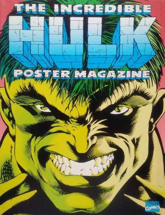 INCREDIBLE HULK: POSTER MAGAZINE #nn