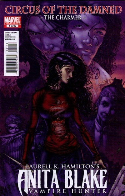 ANITA BLAKE, VAMPIRE HUNTER: CIRCUS OF THE DAMNED - THE CHARMER #1