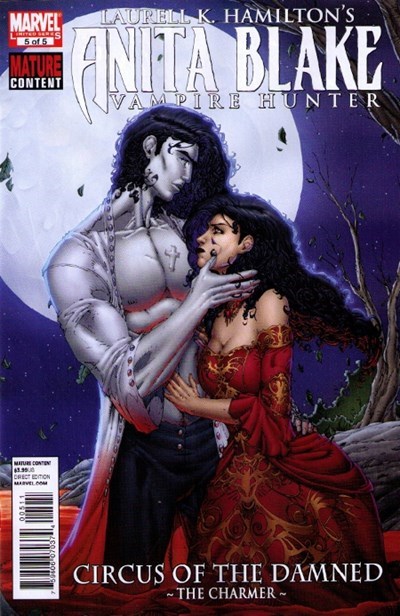 ANITA BLAKE, VAMPIRE HUNTER: CIRCUS OF THE DAMNED - THE CHARMER #5