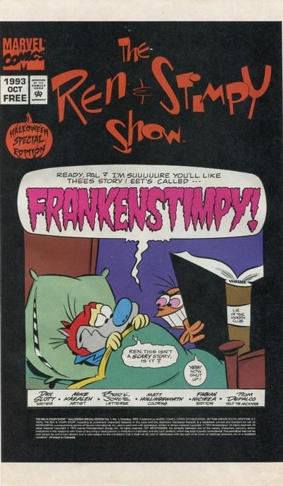 REN & STIMPY SHOW: HALLOWEEN SPECIAL EDITION #1993