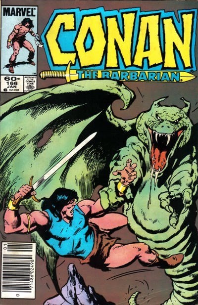 CONAN THE BARBARIAN #166B