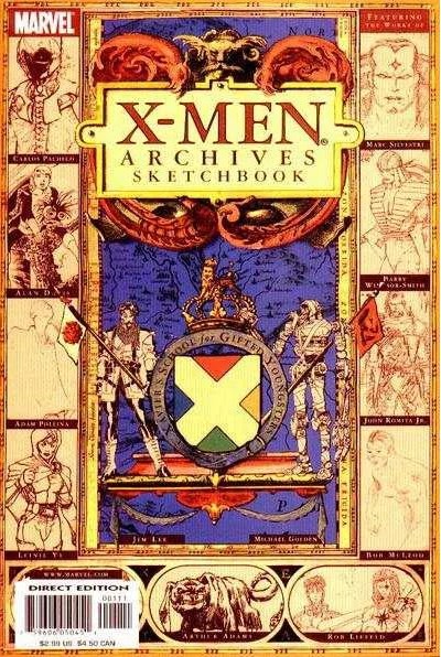 X-MEN ARCHIVES SKETCHBOOK #1