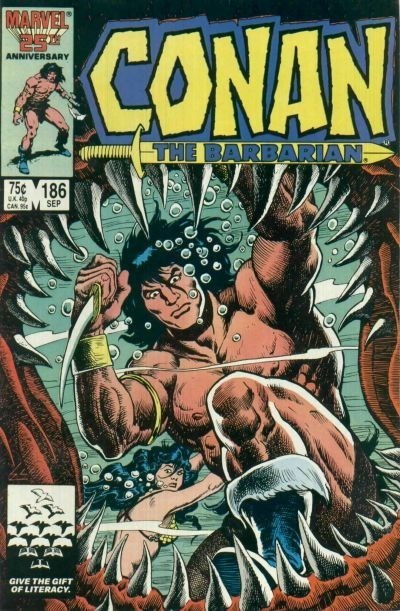 CONAN THE BARBARIAN #186